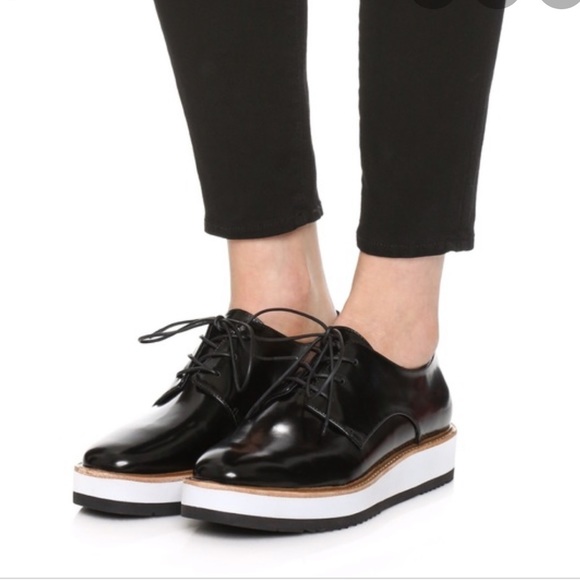 vince platform oxfords